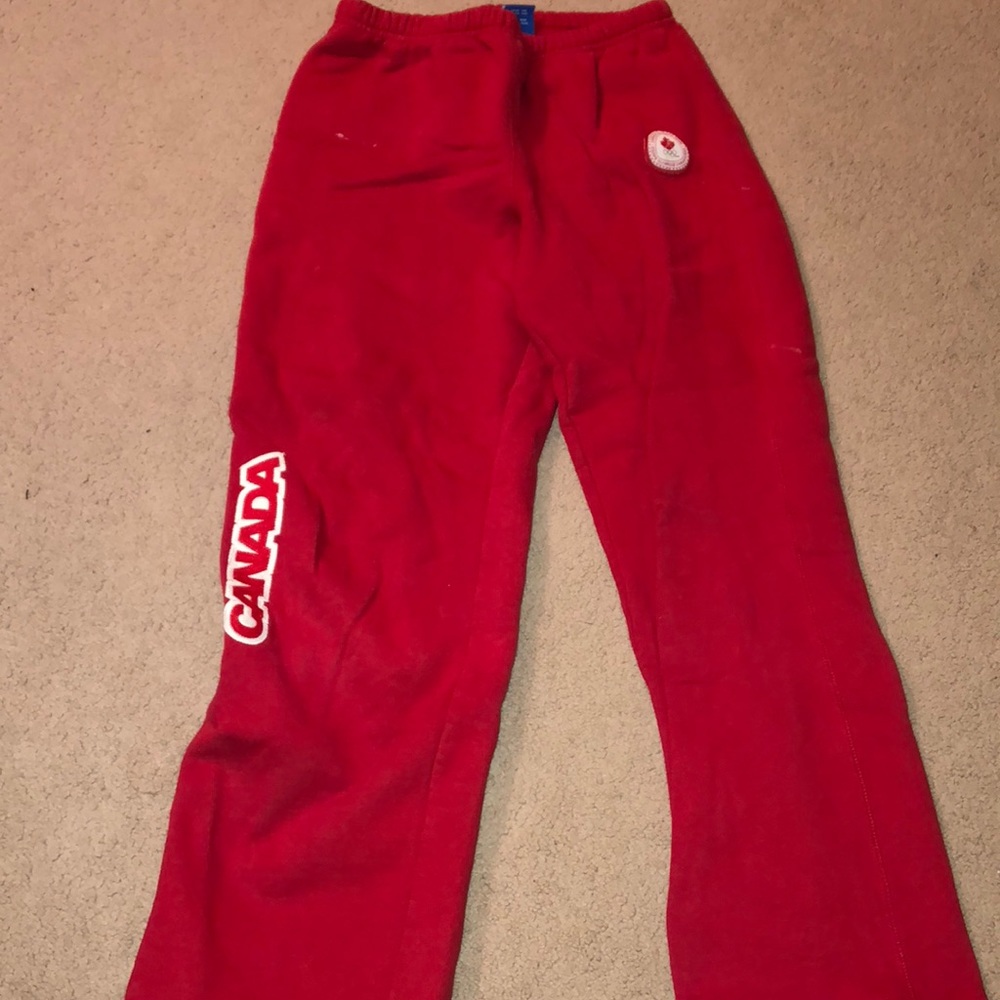 Canadian olympic team sweatpants